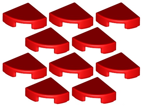 

Lego Płytka Pł. 1x1 Czerwona (25269/6170390) x10