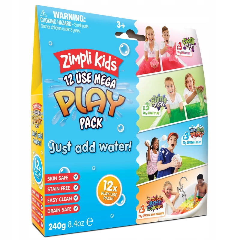 

Zimpli Kids Zestaw proszków do wody Masy Slime