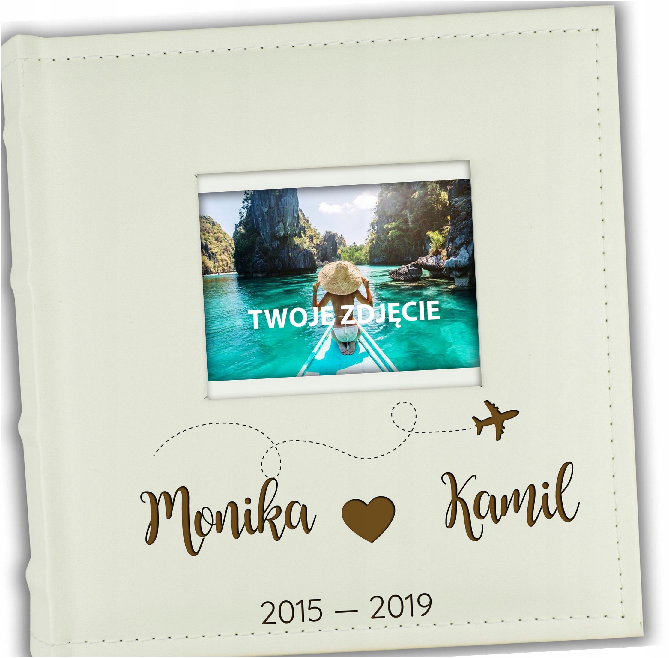 Prezent Dla Pary Podróżniczej Album Na Zdjęcia Z Wypraw I Wakacji Z Grawere