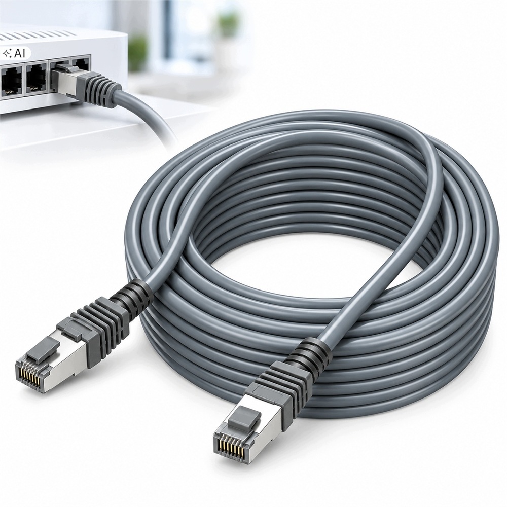 Ethernetový kabel pro Starlink Standard Gen3 V3 Cat6 1200Mbps, délka 23m