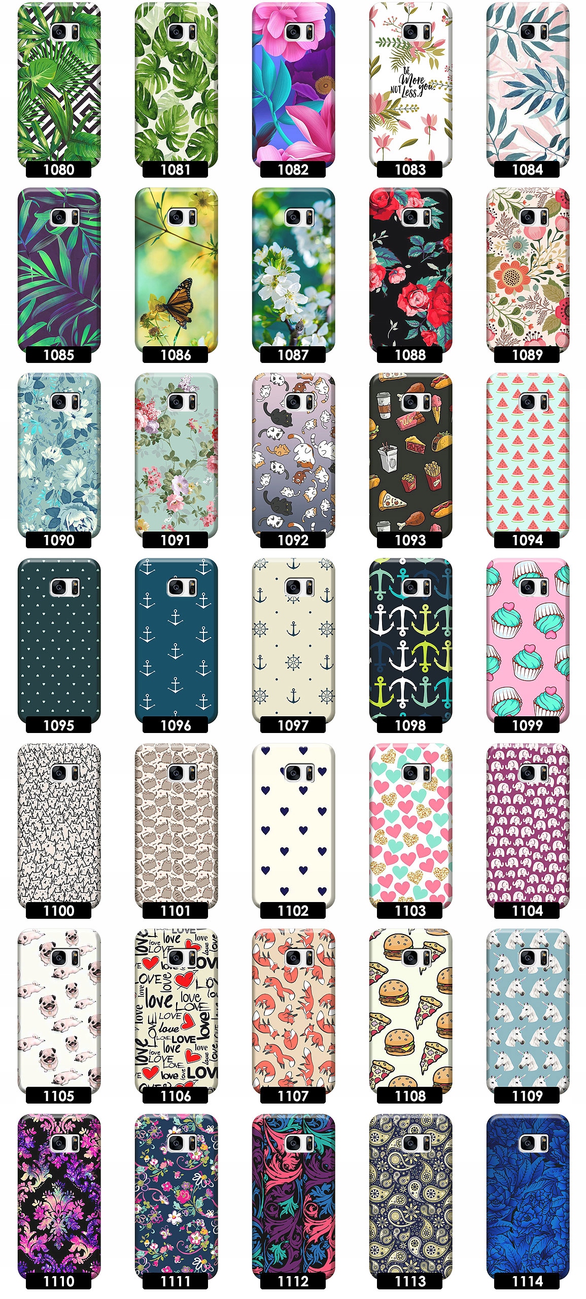 ETUI CASE OBUDOWA NA TELEFON DO SAMSUNG GALAXY S7 WZORY TOP100 JAKOŚĆ Dedykowana marka Samsung