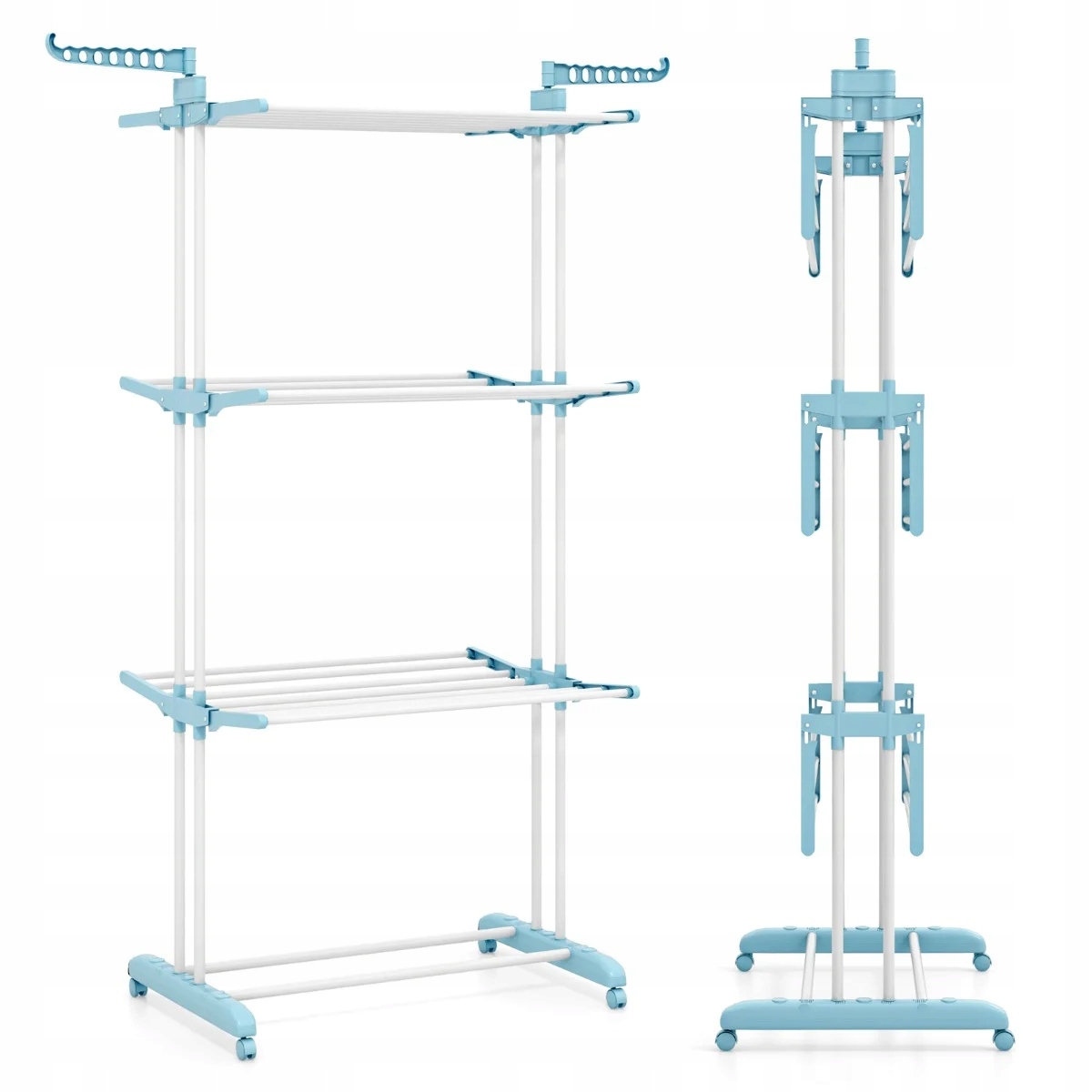 Skládací sušák na prádlo Stojící sušák na prádlo