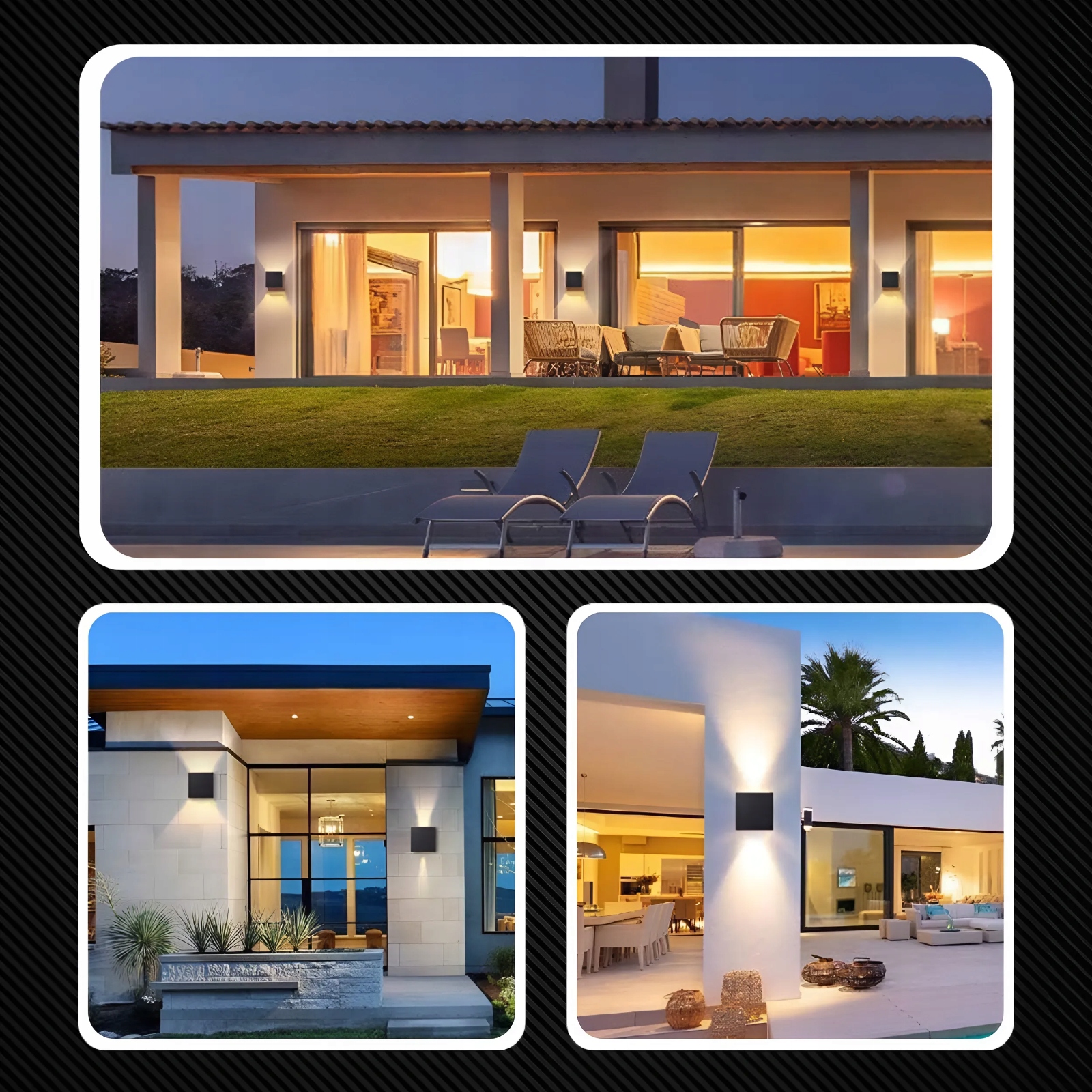 KLIKIET ZEWNĘTRZNY NA ELEWACJĘ NAŚCIENNY LED NA ŚCIANĘ 6W 10cm PLAFON Kolekcja PYXIS