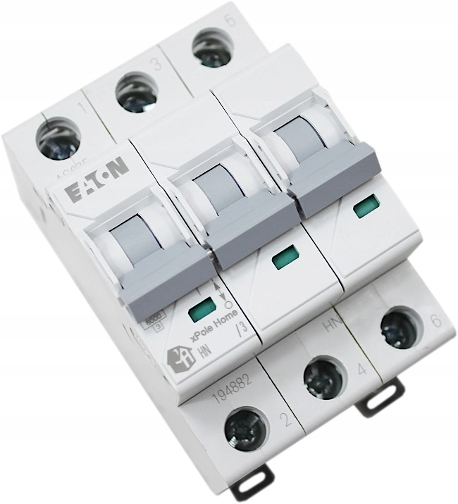 EATON HOME WYŁĄCZNIK NADPRĄDOWY B20A 3P HN-B20/3
