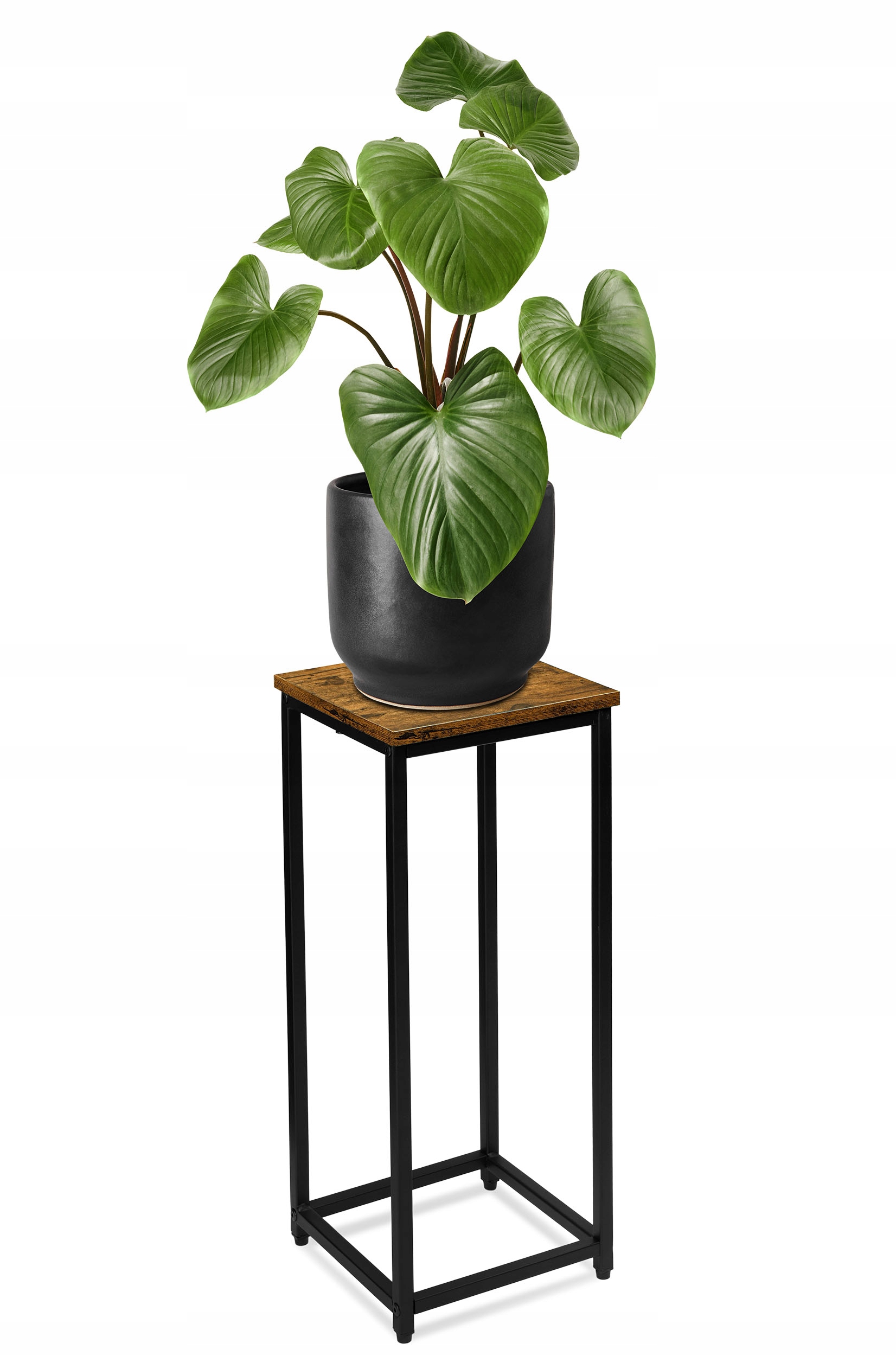 KWIETNIK STOJĄCY LOFTOWY METALOWY RUSTYKALNY STOJAK PÓŁKA NA KWIATY ROŚLINY Marka LoftInspired