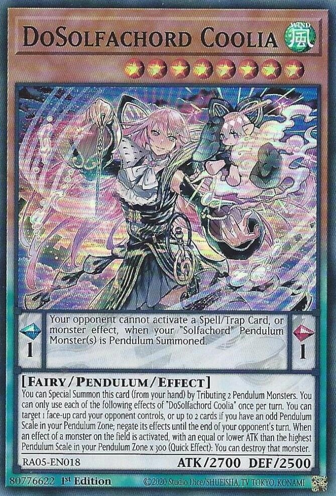 Yu-Gi-Oh! TCG: DoSolfachord Coolia (SR) (RA05)