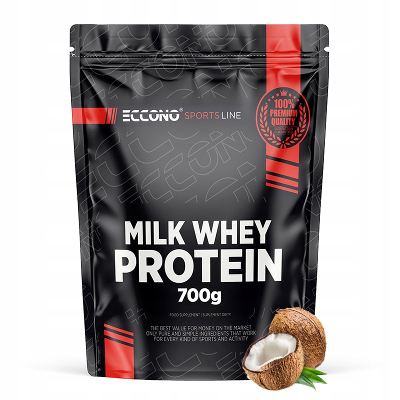 Eccono Milk Whey Protein 700g Bílkoviny Na Noc Kasein Wpc Glycin Glutamin K