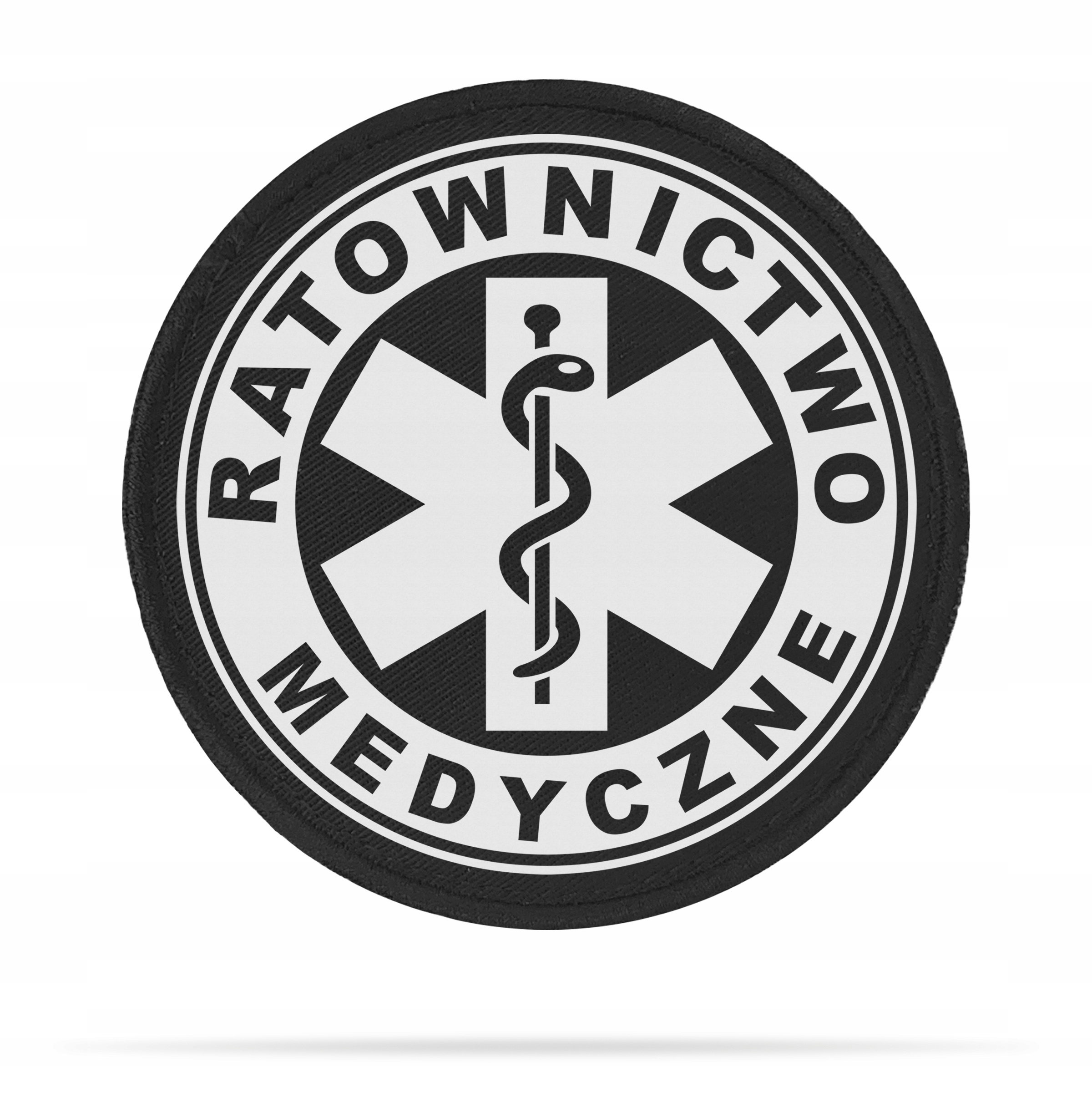 

Emblemat 10cm Nadruk Ratownictwo Medyczne Odblask