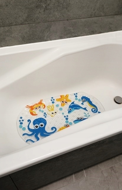 MATA DO KĄPIELI ANTYPOŚLIZGOWA ŁAZIENKOWA DO WANNY Kolor wielokolorowy