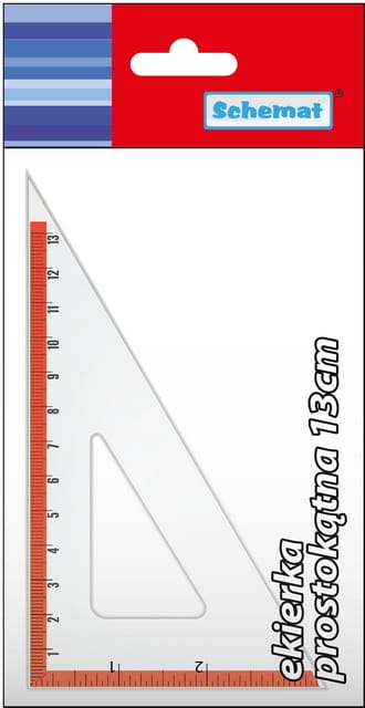 

Ekierka 13 CM Prostokątna