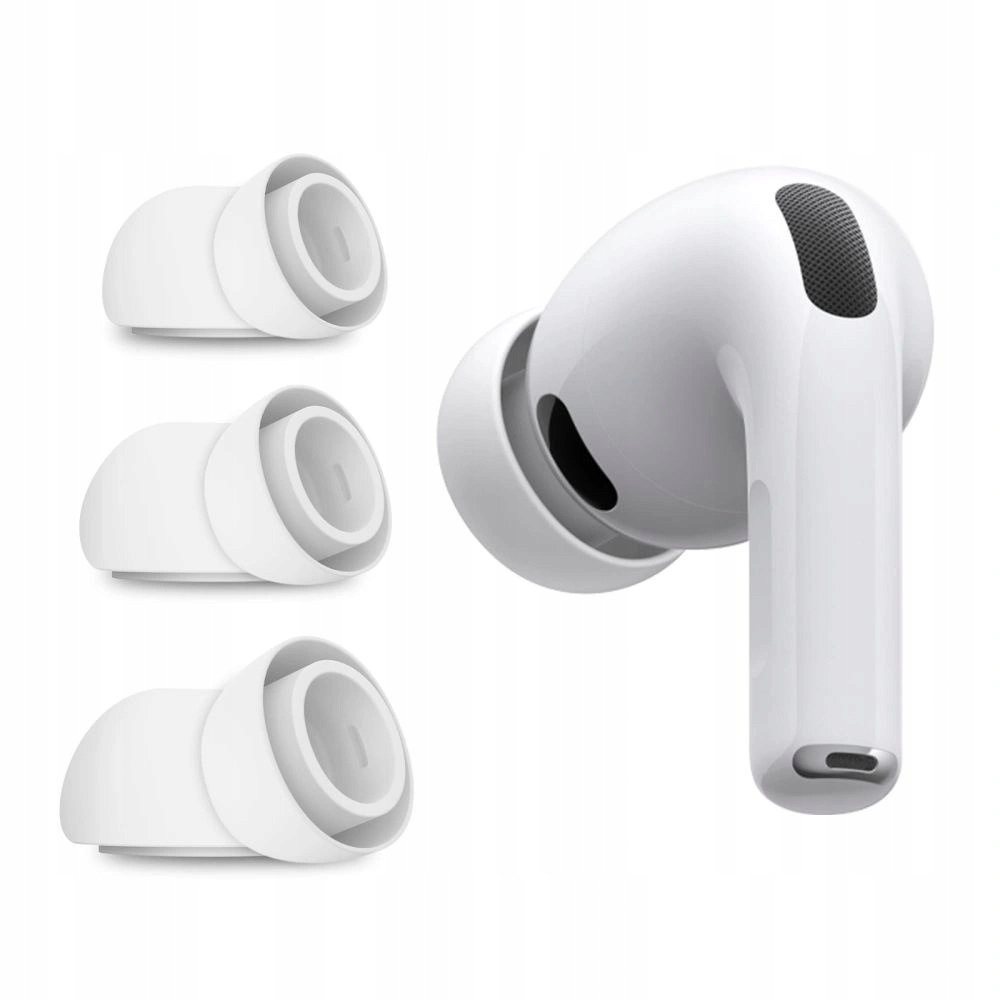 Nakładki Tech-Protect Ear Tips na AirPods Pro 3 w rozmiarach S M L 3-pa