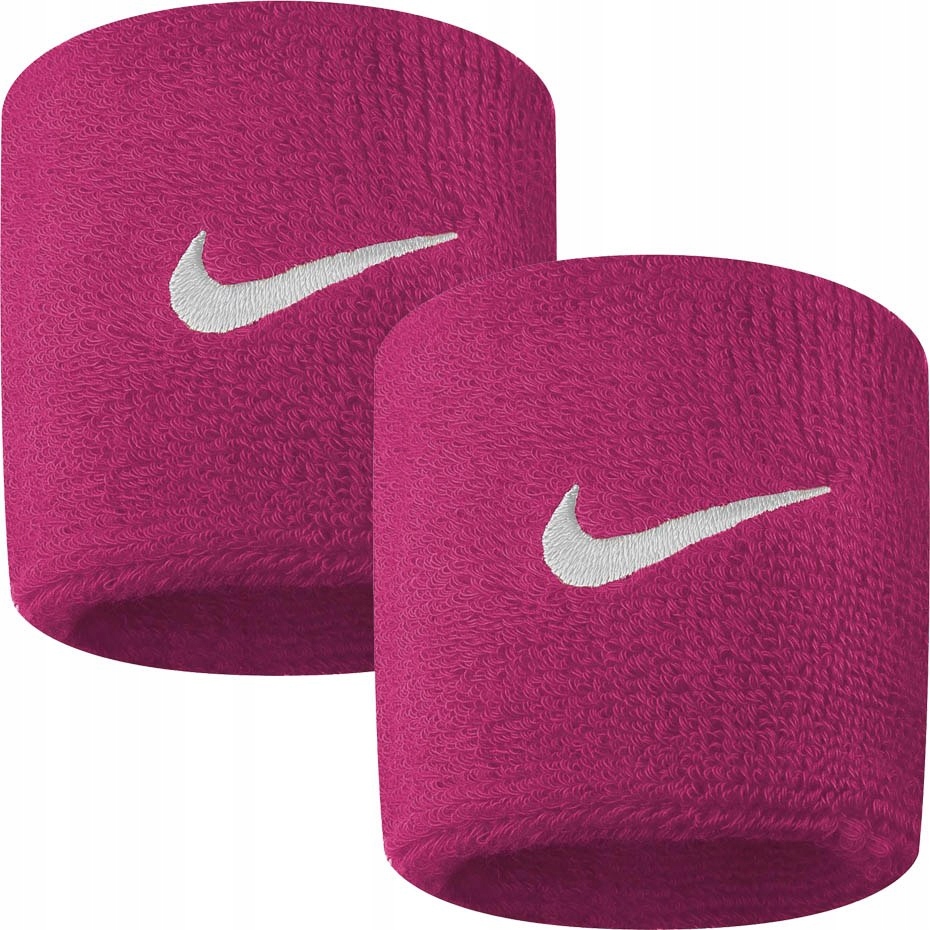 

Frotki na rękę Nike Swoosh różowo-białe 2szt