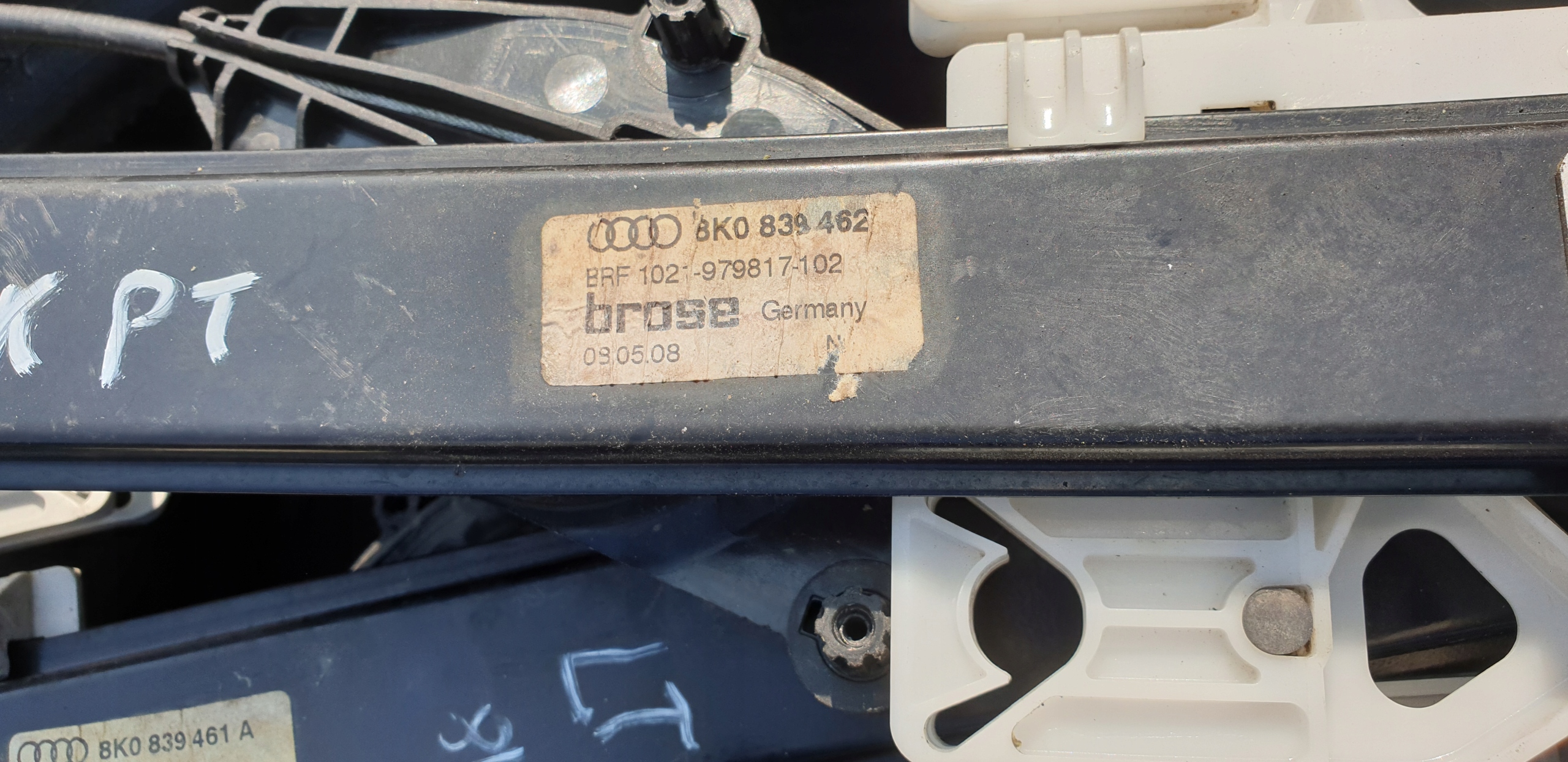 Lève vitres Mécanisme Rabaissement Vitres Gauche Arrière Audi A4 B8 8K OE