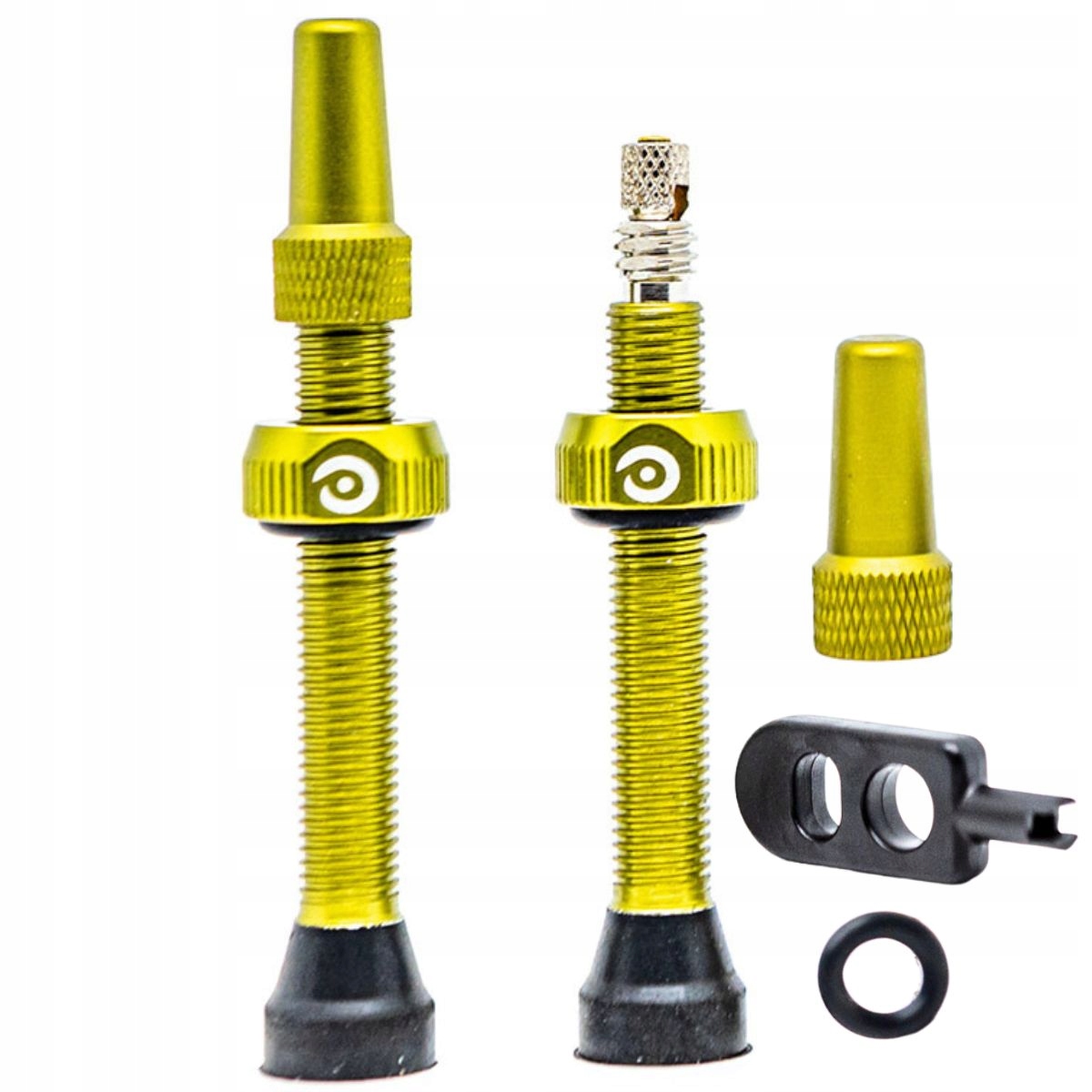 Wentyle tubeless rowerowe zawory bezdętkowe Momum Set 2 Tav Valves 44 mm