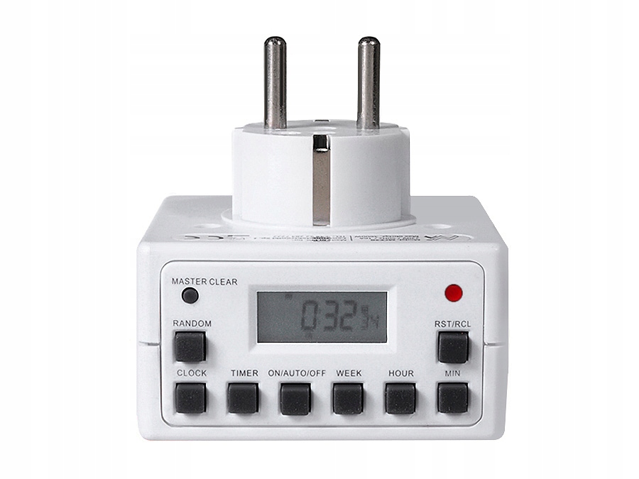 WYLACZNIK BOJLER PROGRAMATOR CZASOWY CYFROWY TIMER Model MCE30