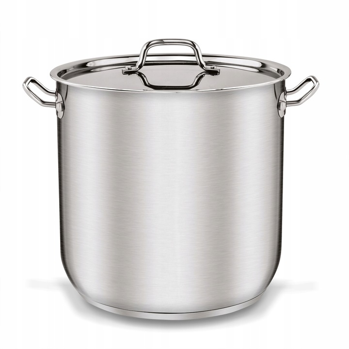 Garnek Indukcja Gastronomiczny Pokrywka Duży Tadar Supreme 25L 32cm