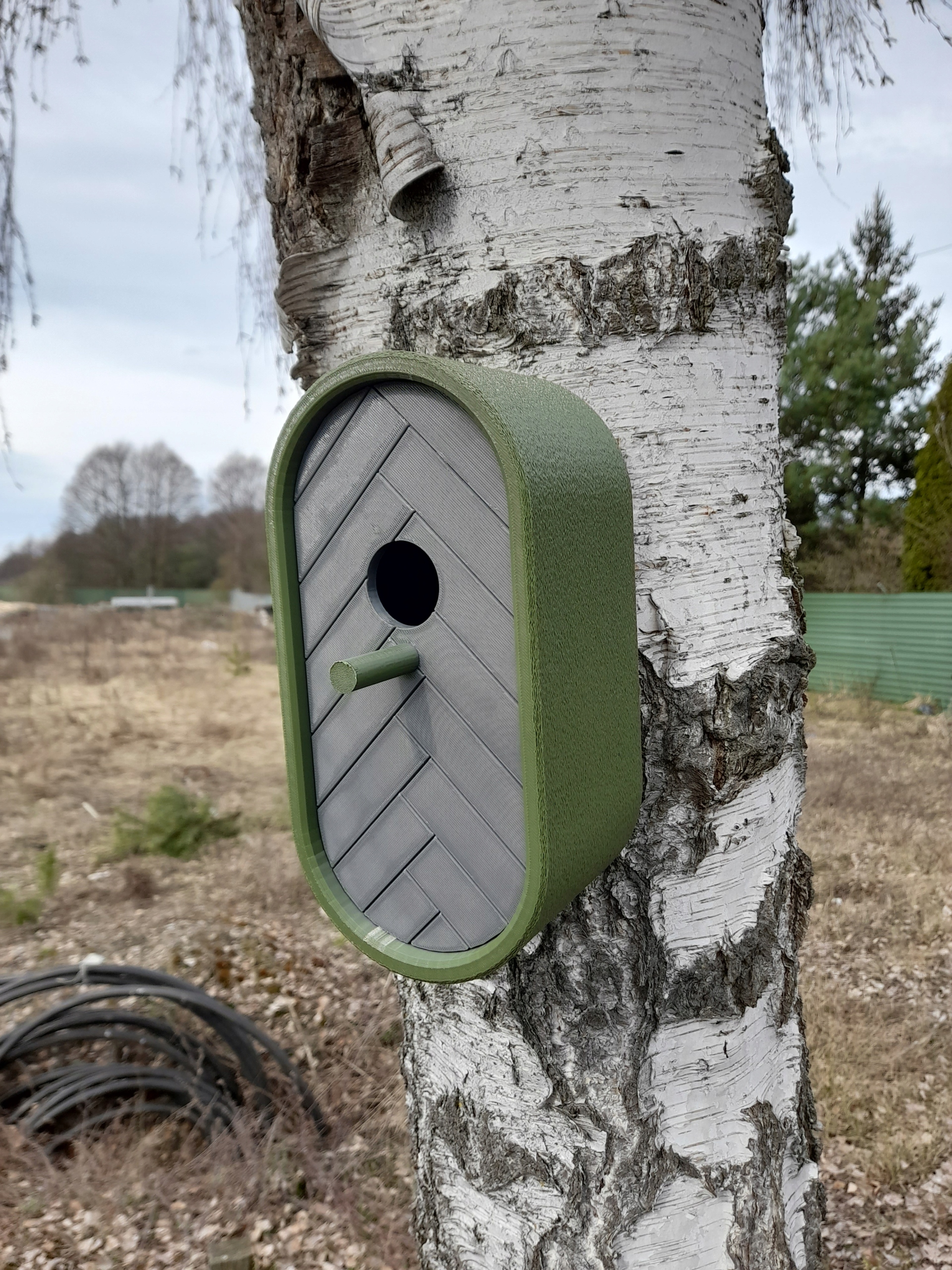 Hnízdní budka 113 x 229 mm, otvor 31 mm