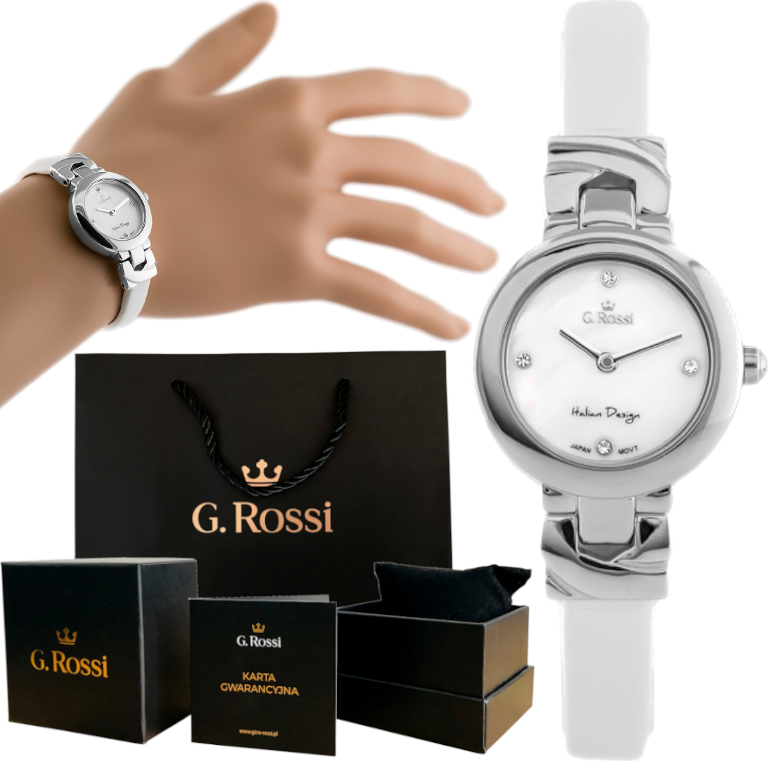 

Oryginalny Zegarek G. Rossi Damski Wąski Pasek