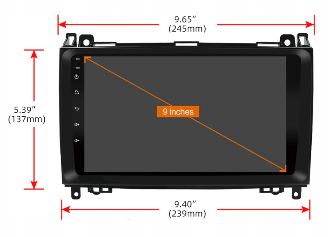 RADIO ANDROID Volkswagen VW Crafter Volt LT3 32 Model NAWIGACJA STACJA MULTIMEDIALNA