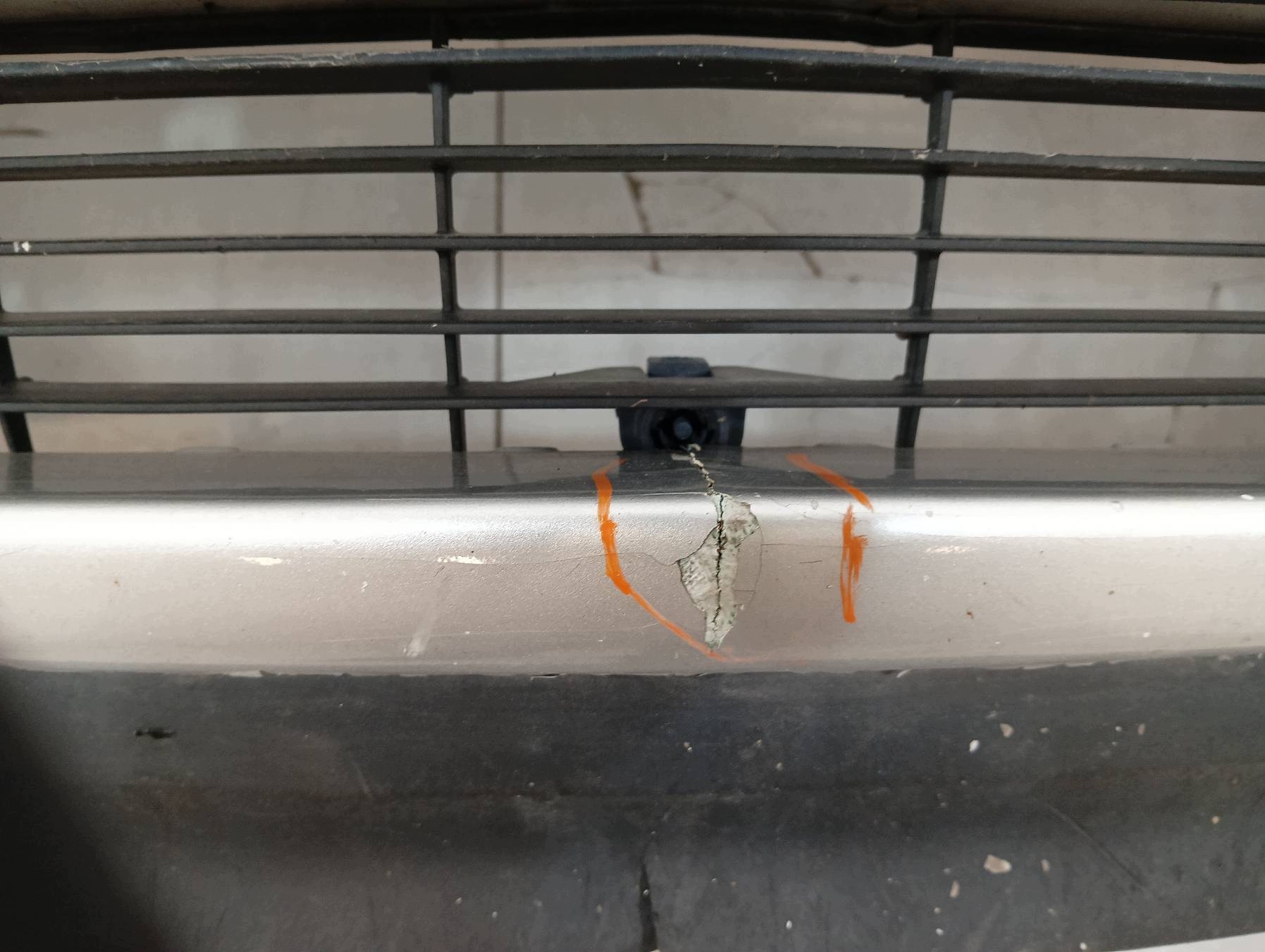 bumper front SREBRNY Opel Vectra III (2002-2008) C