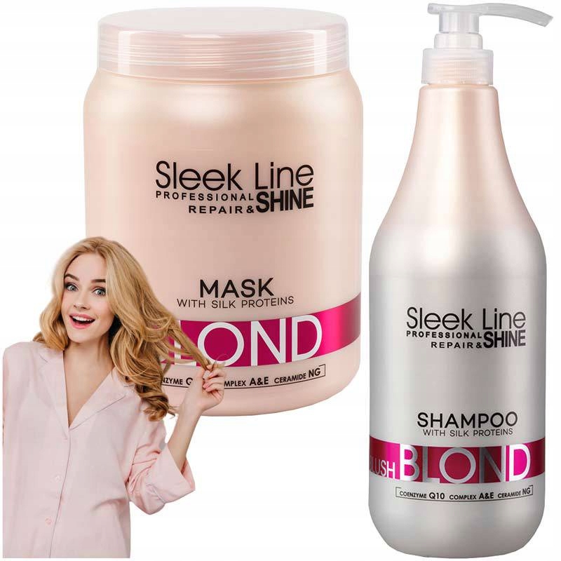 Set Šampon Blush Blond Maska Blush Blond 1000 ml