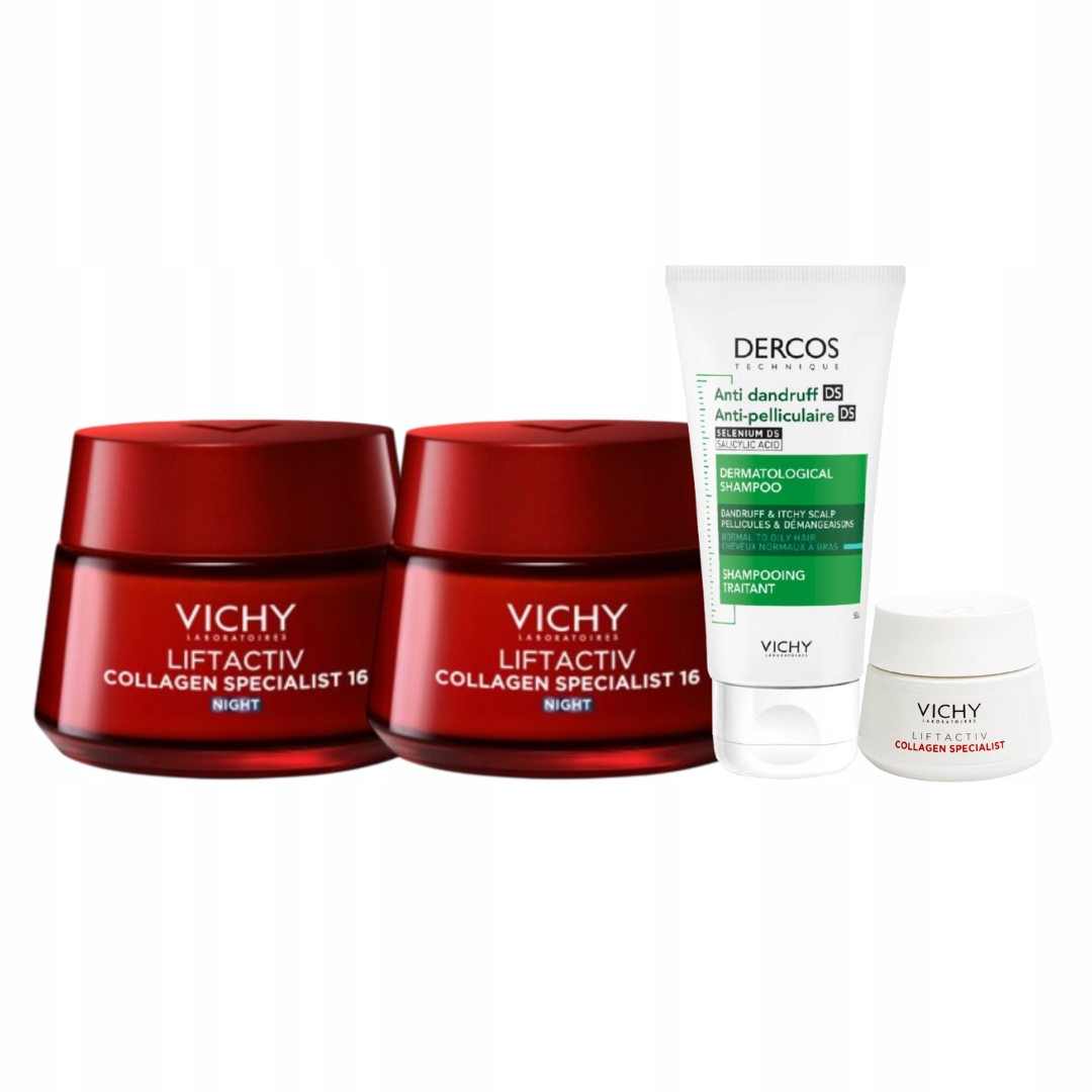 Zestaw Vichy Liftactiv Collagen Specialist na noc 50 ml 2PAK