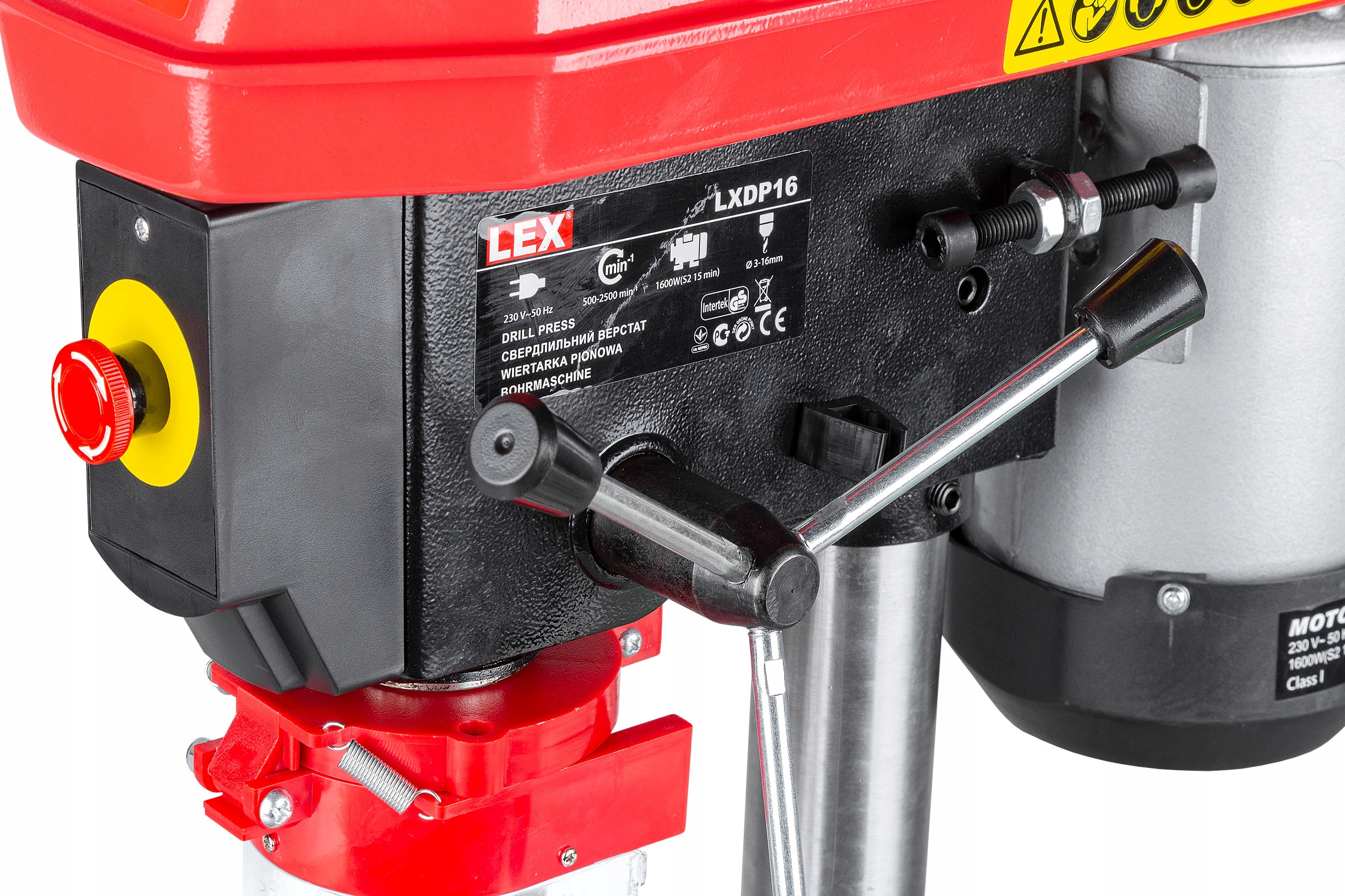 WIERTARKA STOLOWA SLUPOWA KOLUMNOWA 16MM IMADLO Weight with packaging 17 kg