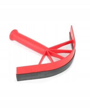 Ściągacz do wody czerwony Shires Scraper plastikowy