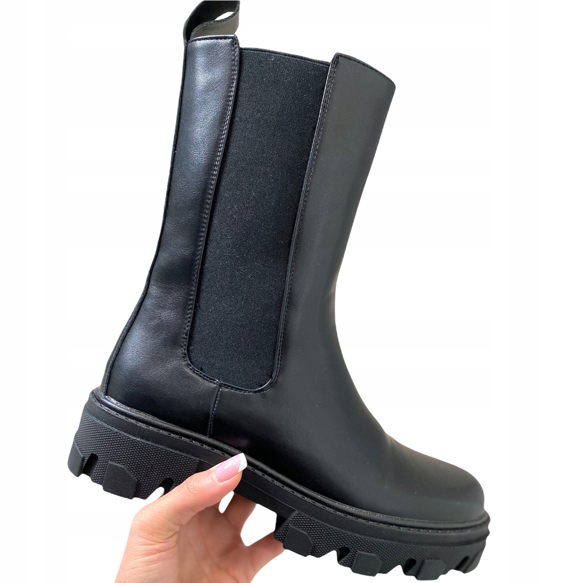 BOTKI TRAPERY ROSS SNEAKERSY 39 czarne workery Kod producenta HBL-10