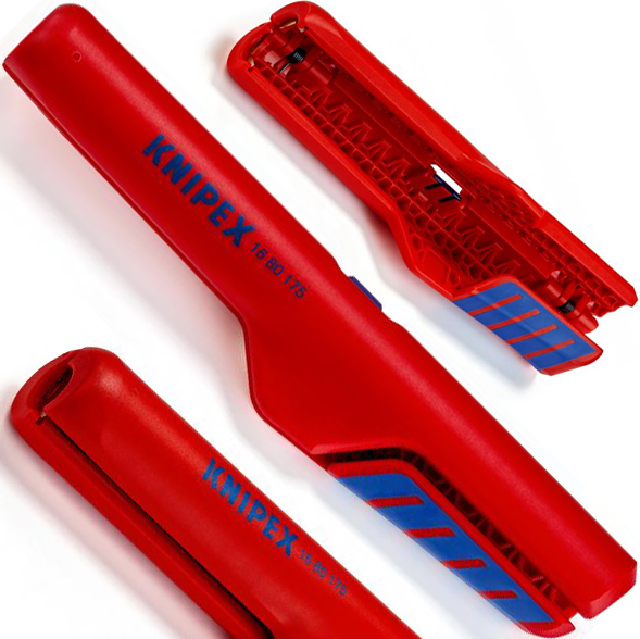 

Knipex 16 80 125 Sb Ściągacz do Izolacji Kabli Nym