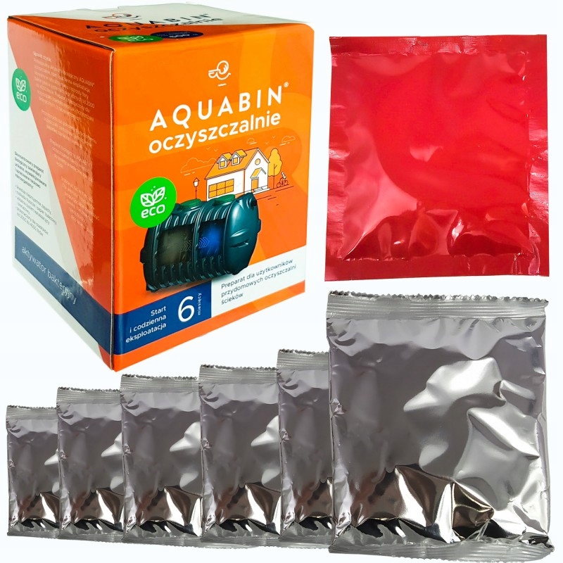

Biopreparat Aquabin oczyszczalnie 6 miesięcy Start