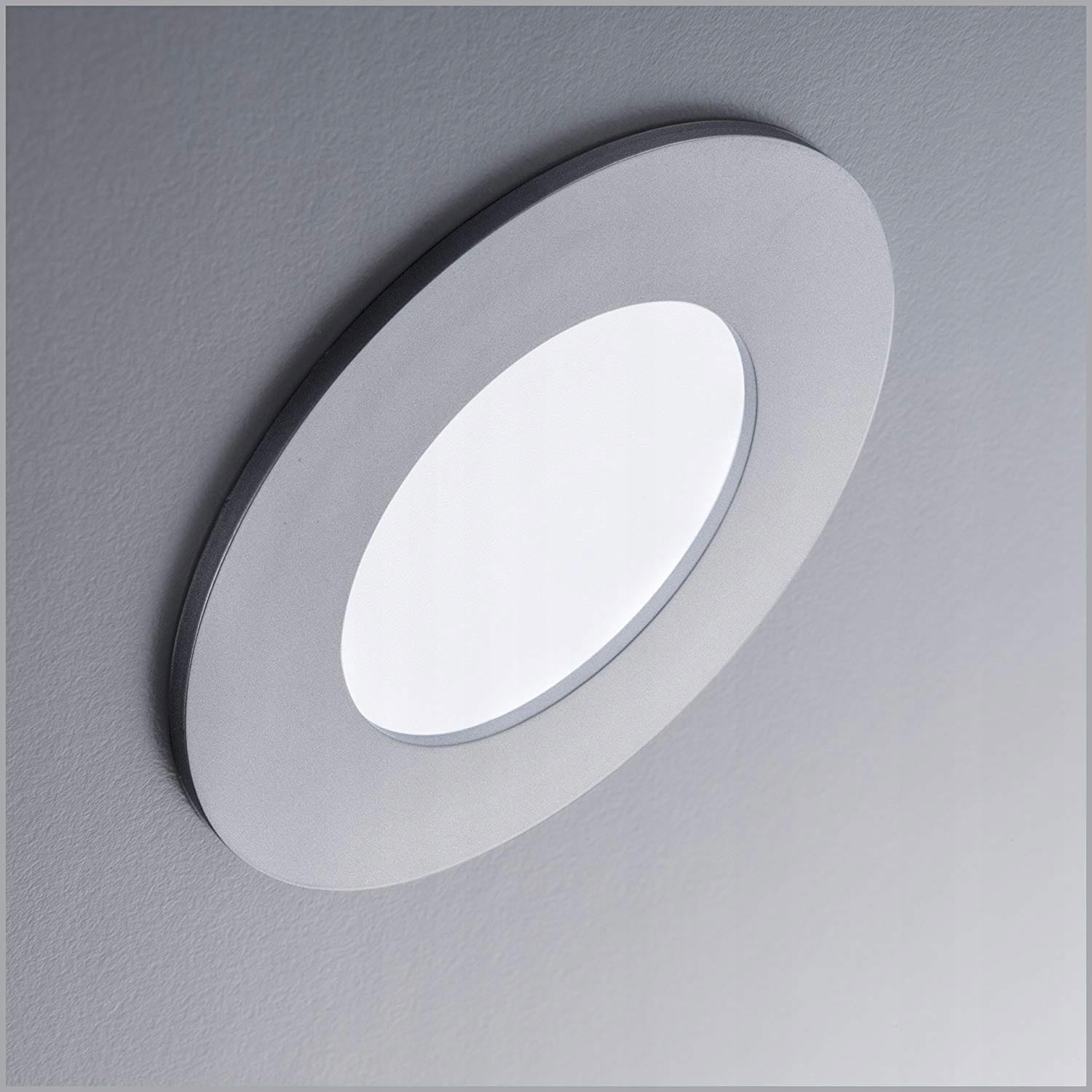 OCZKO WPUSTOWE - LED 5W - SZARE - GŁĘBOKOŚĆ 3cm Kod producenta 1063