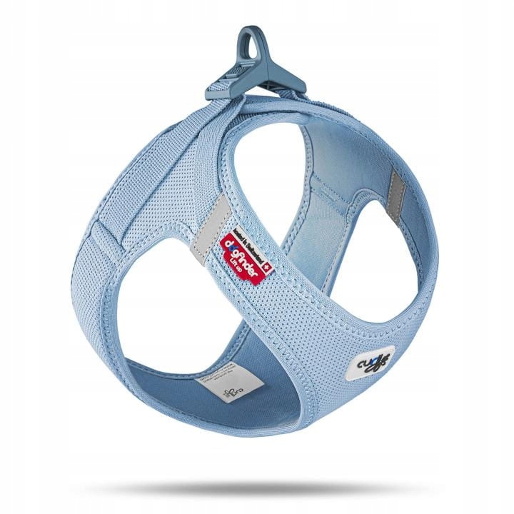 

Curli Szelki dla psa Clasp Air Mesh Błękitne S