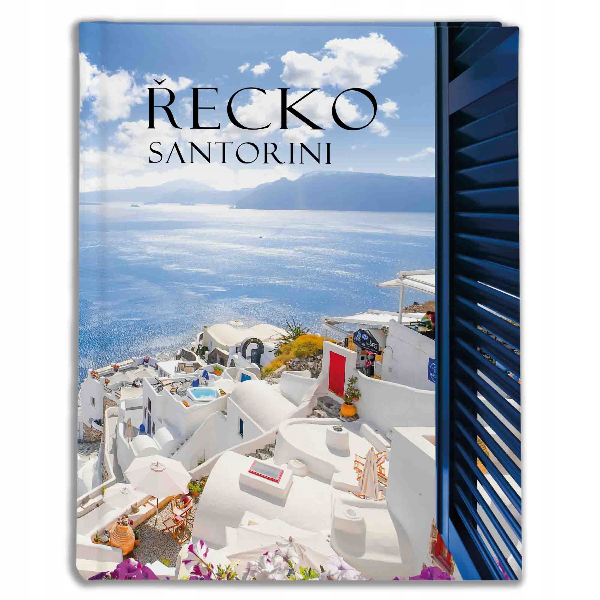 Tradiční album s 60 černými listy 19,5x26 Santorini 713(cz)