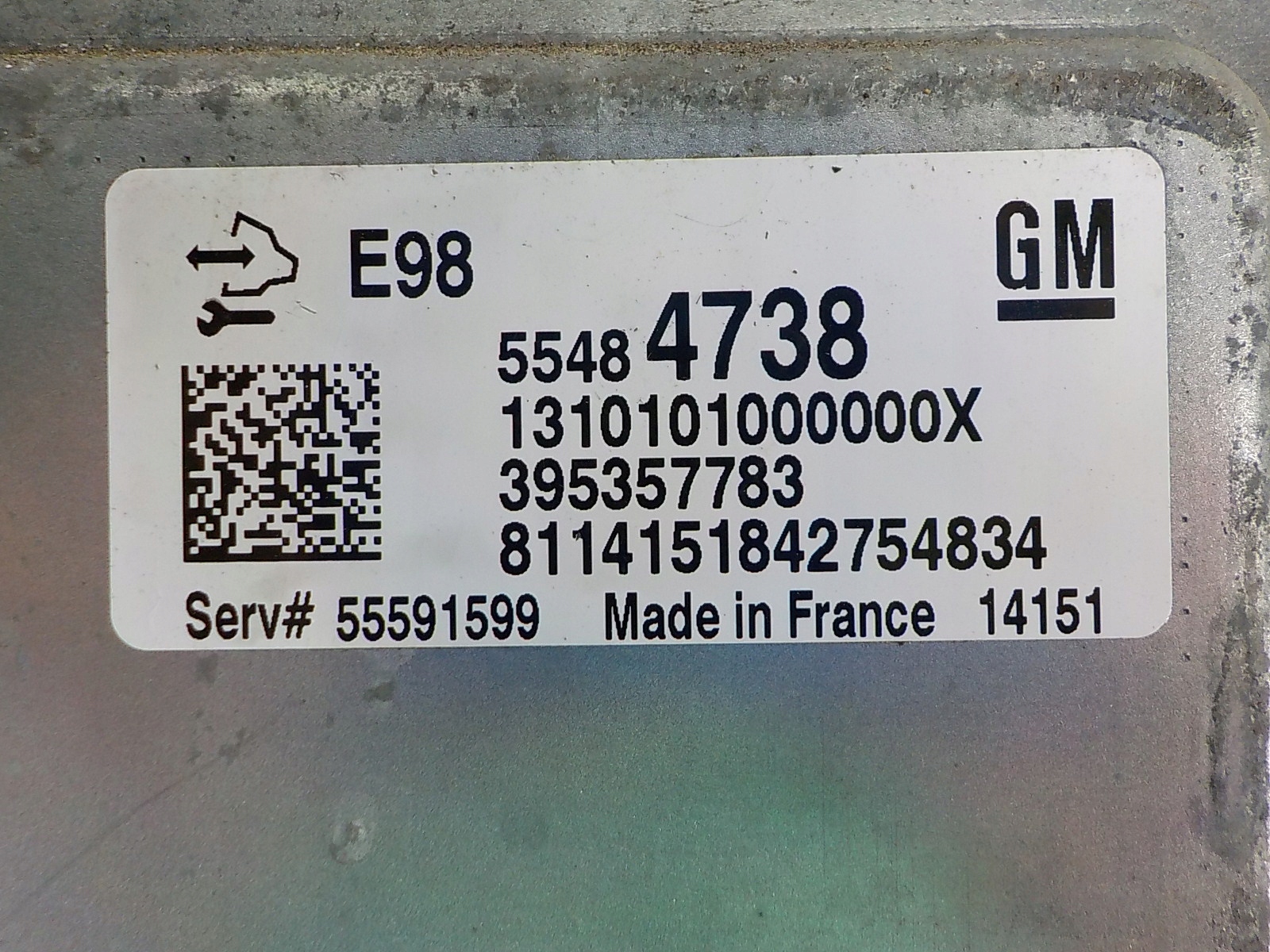 OPEL ASTRA J Computer Bedienteil 55484738