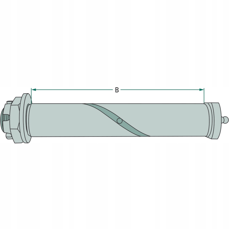 074.367-00A - Пружинний штифт 30 мм 170 мм граніт