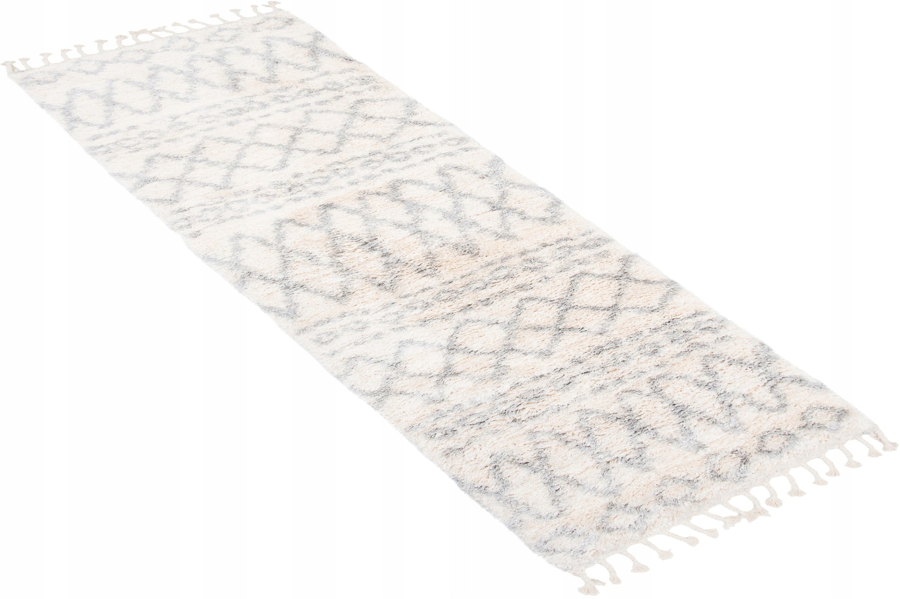 Koberec Behúň Shaggy Aztec 70x300 Strapce Boho w15