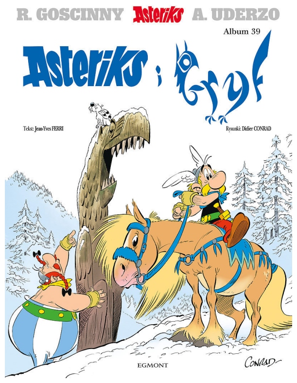 Asteriks i Gryf Asteriks Tom 39 Rene Goscinny