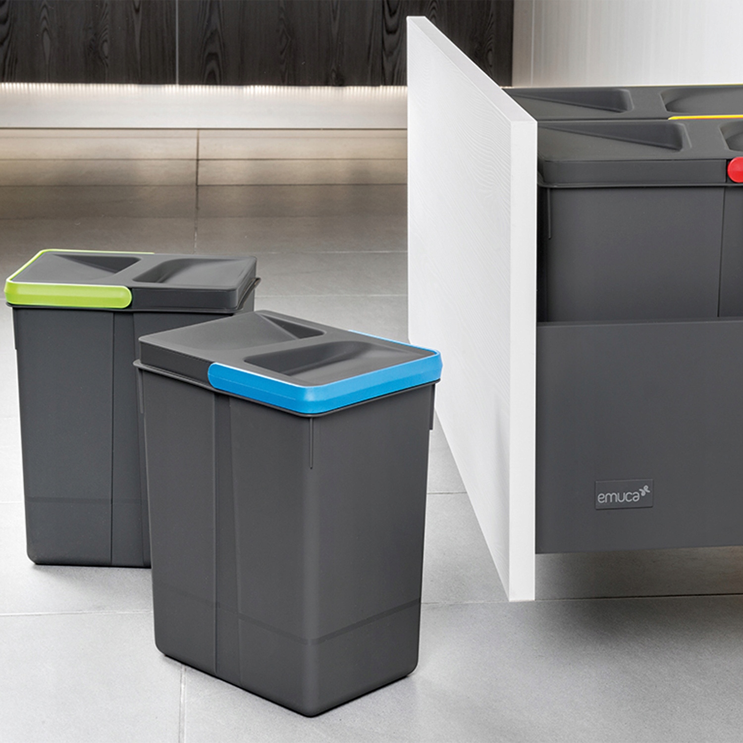 Kosz Segregator na śmieci 70 2x12L EMUCA Liczba sztuk 1 szt.