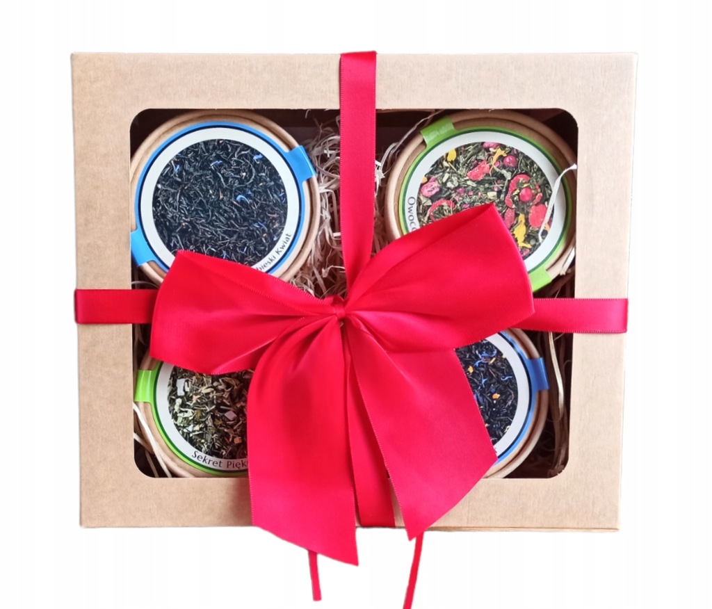 Levně Sada Černých Zelených Čajů V Eko Kelímcích Jako Dárek Czas Na Herbatę