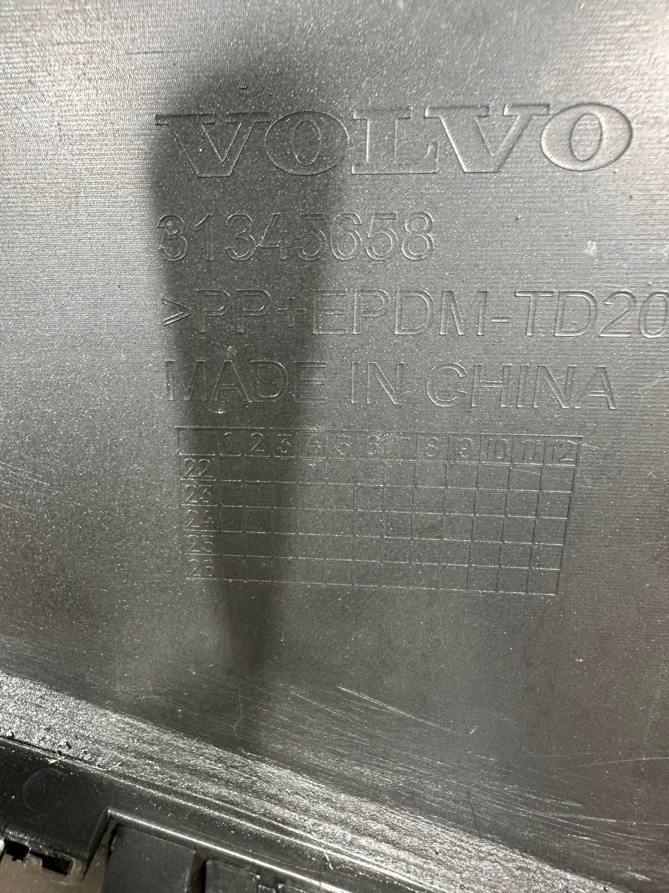 Volvo EX30 EX-30 2023-> bumper front front 31345658