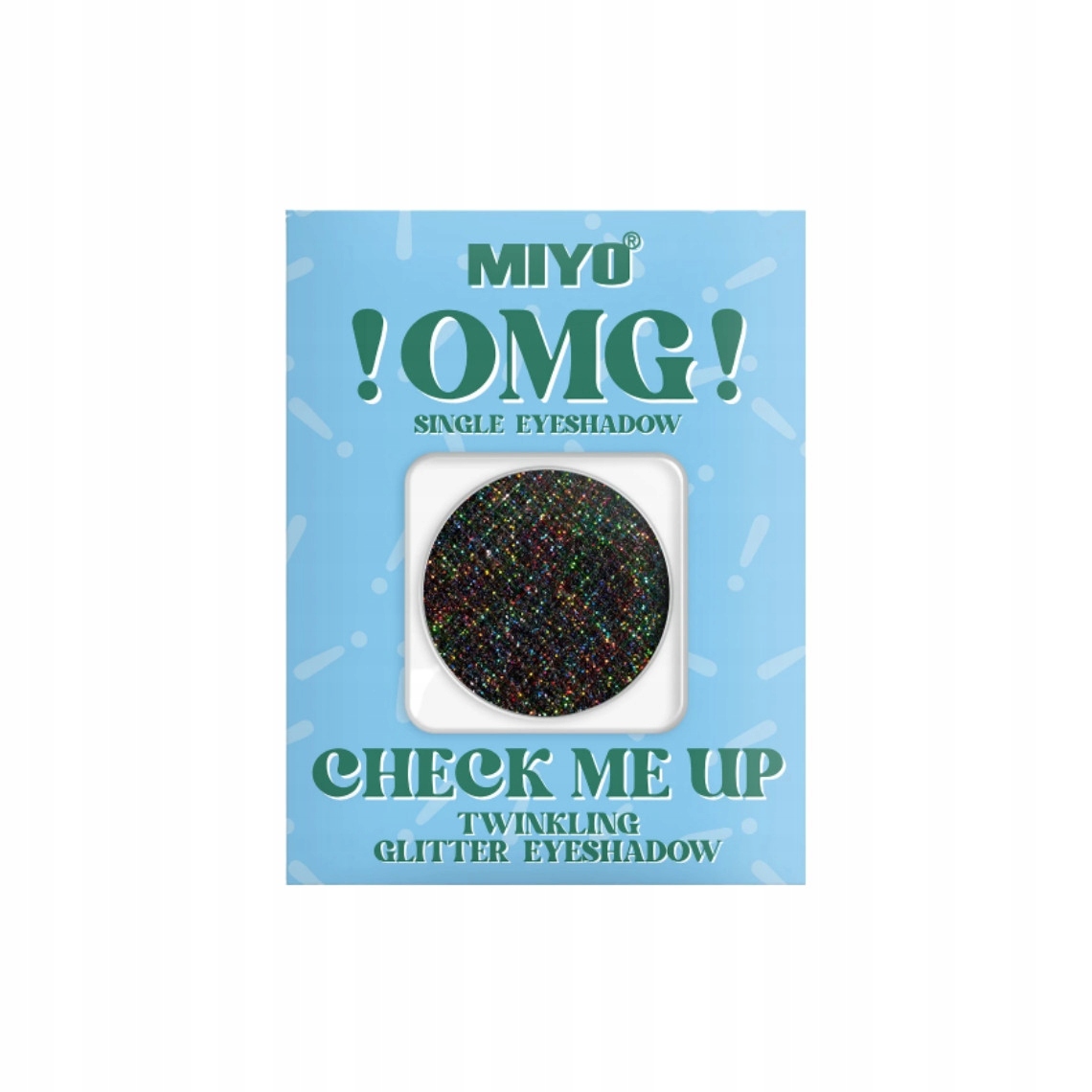 

Miyo, !omg! Check Me Up Twinkling Glitter Eyeshado