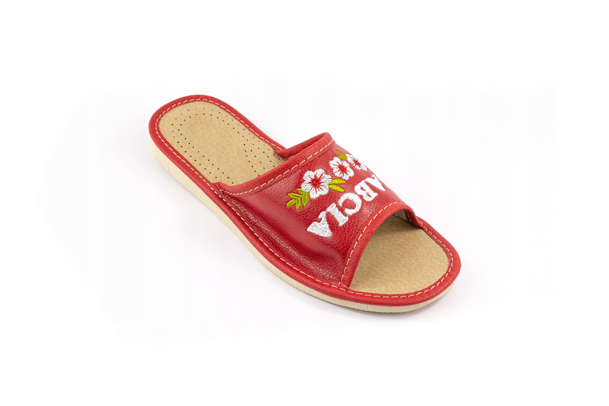 Pantofle, kapcie damskie, SUPER BABCIA na PREZENT Rozmiar 38