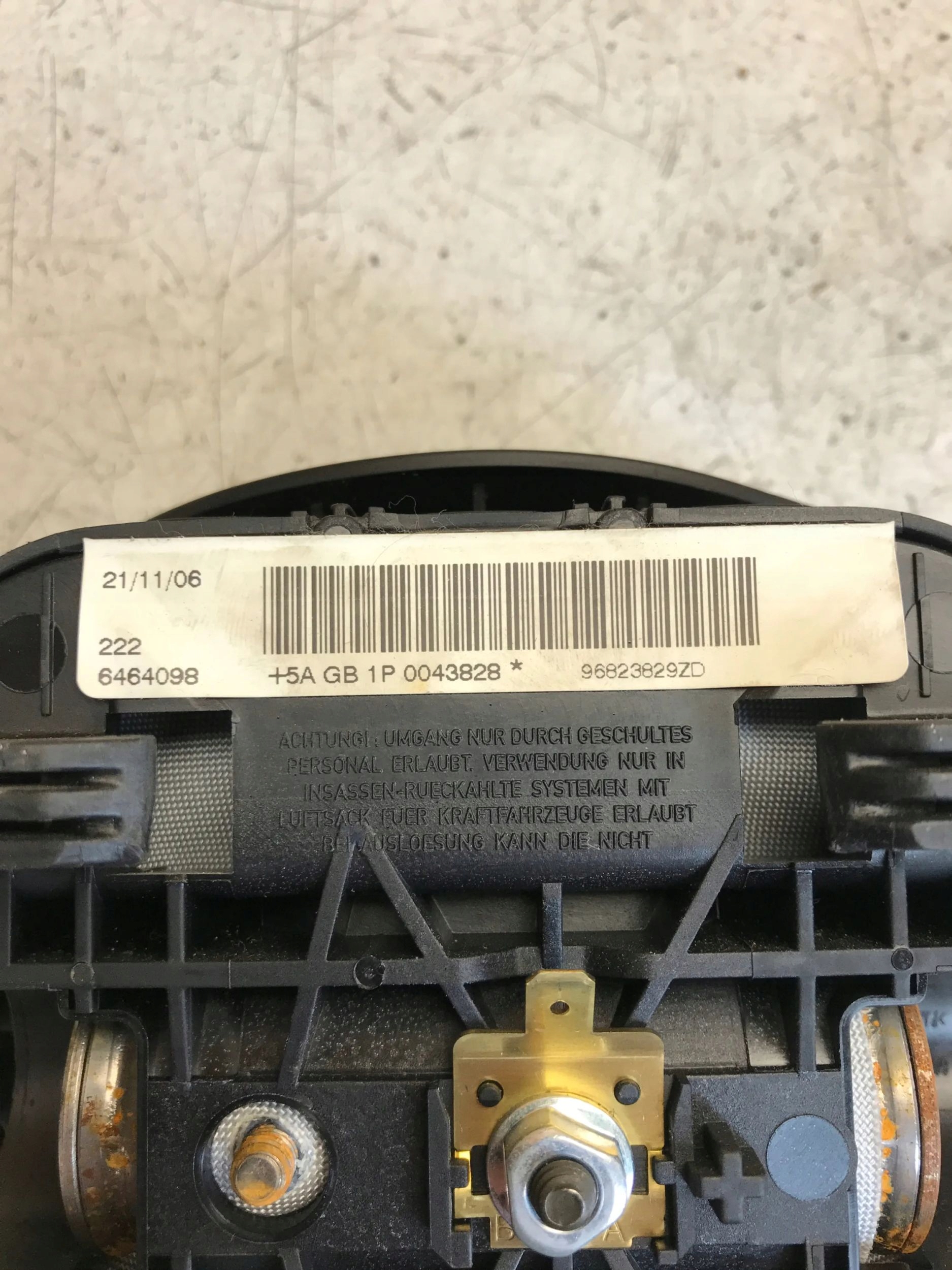 airbag airbag autisti CITROEN C4 e