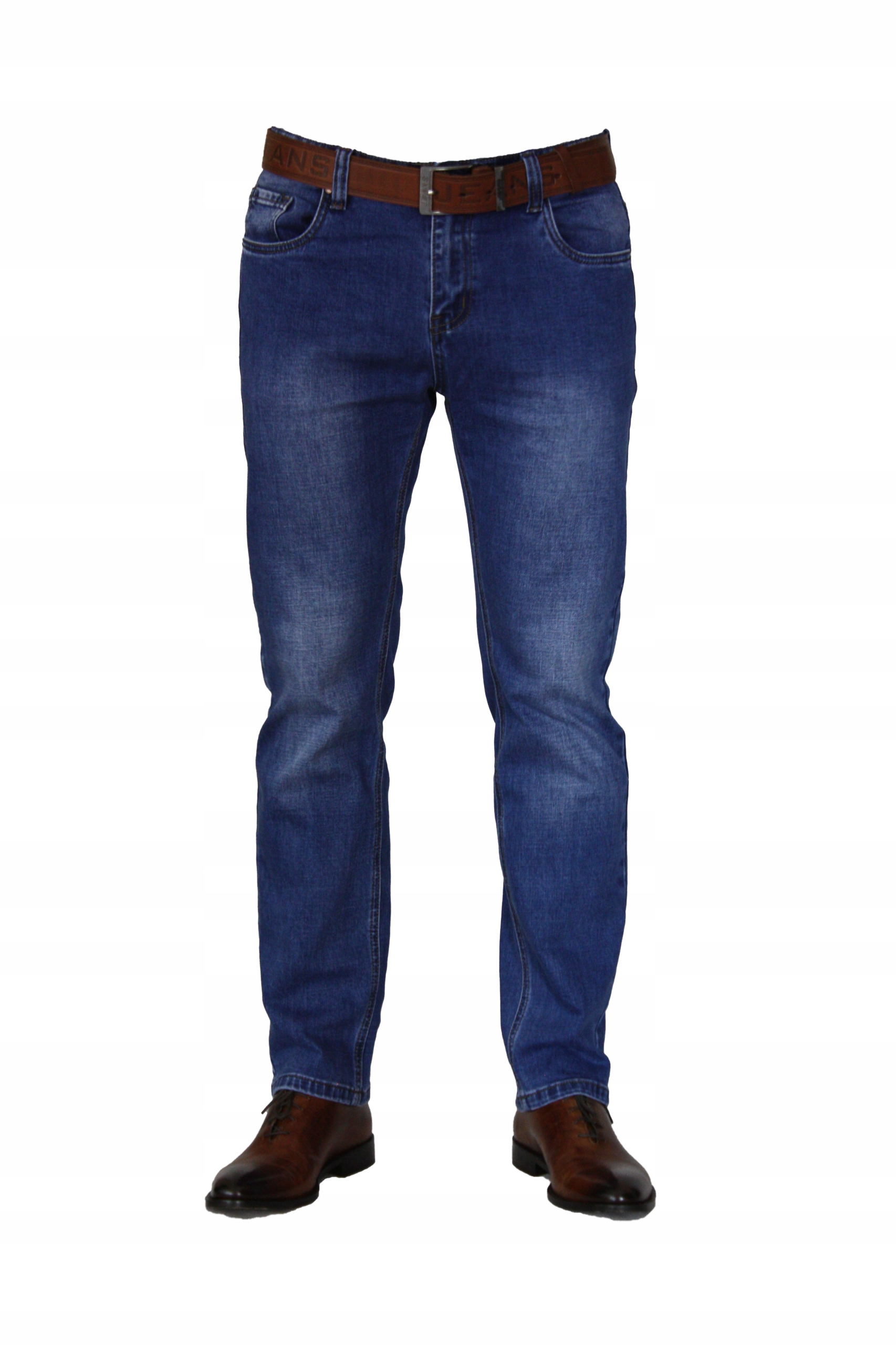 Pánské Džínové Kalhoty Regular (dlouhé) W35 L36, obvod pasu 90-92 cm