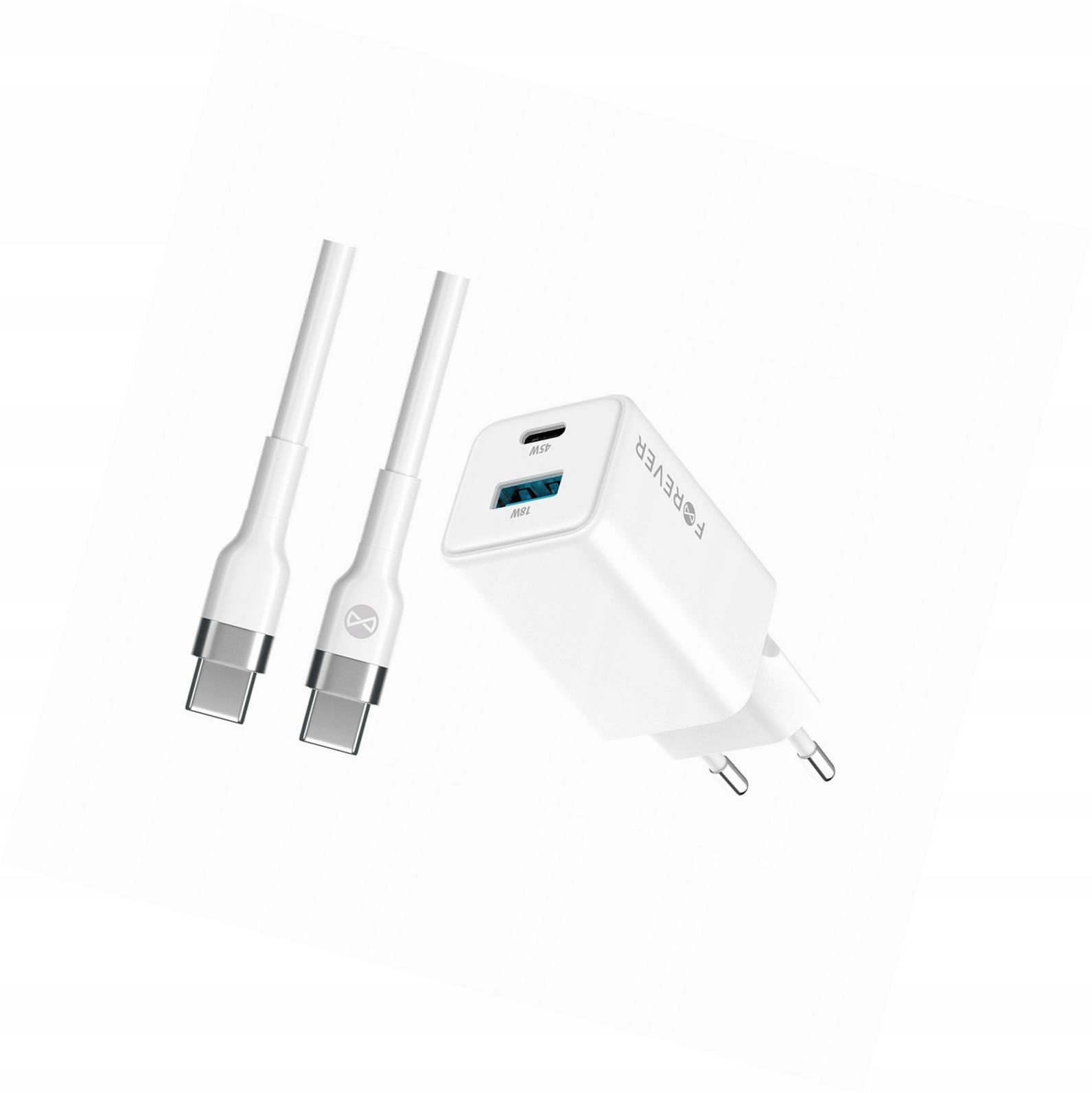 Szybka ładowarka GaN 45W Usb-c z kablem do Xiaomi Redmi Note 9 Pro