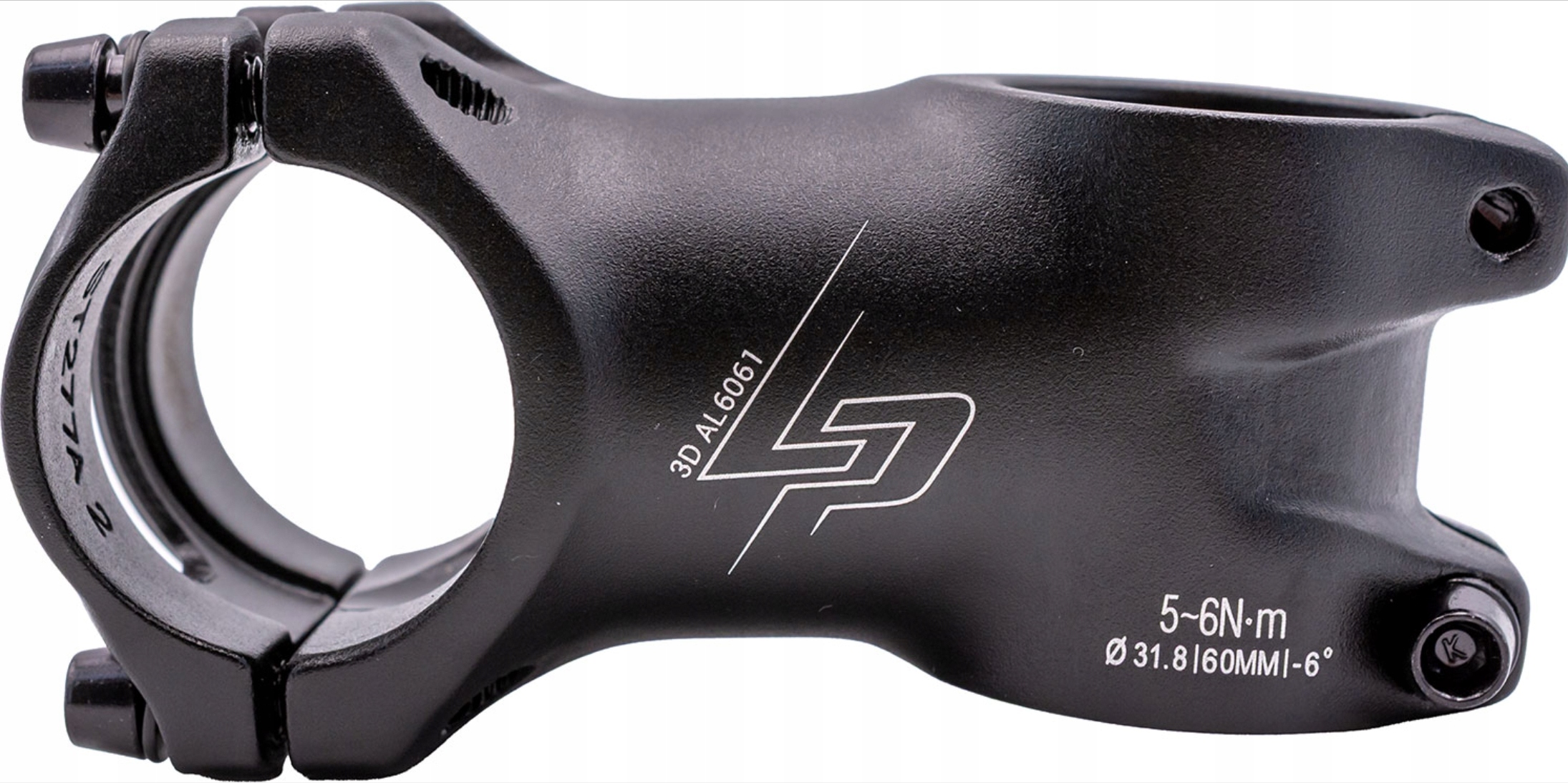 Mostek Lapierre alu 6061 długość 60mm kierownica 31,8mm -6 stopni gravel XC
