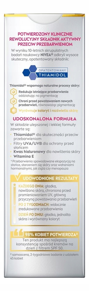 Nivea Cellular Krém proti pigmentovým skvrnám na den SPF50