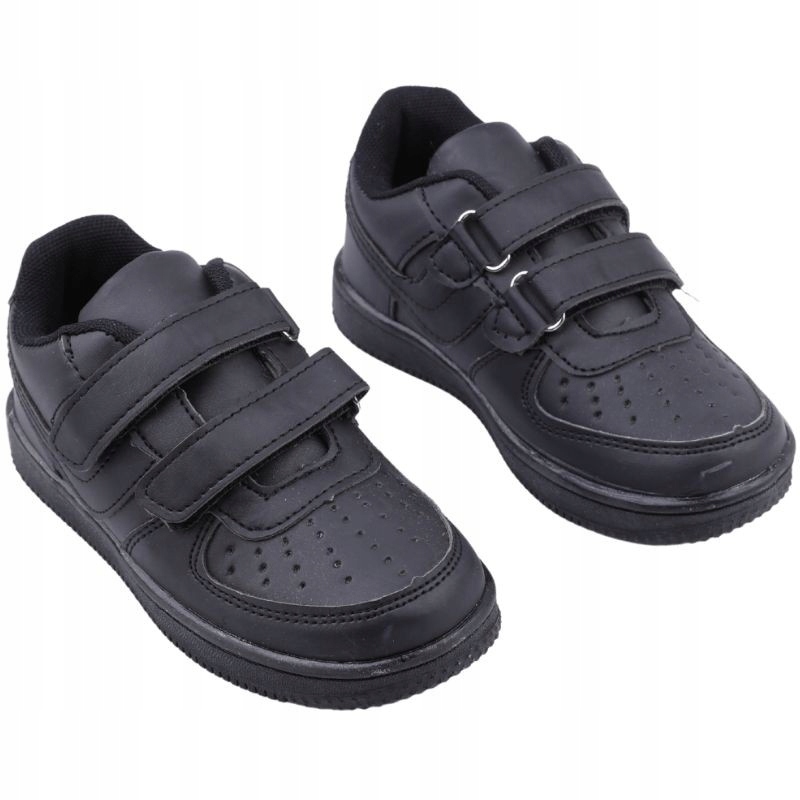 

Buty sportowe dziecięce czarne na rzepy