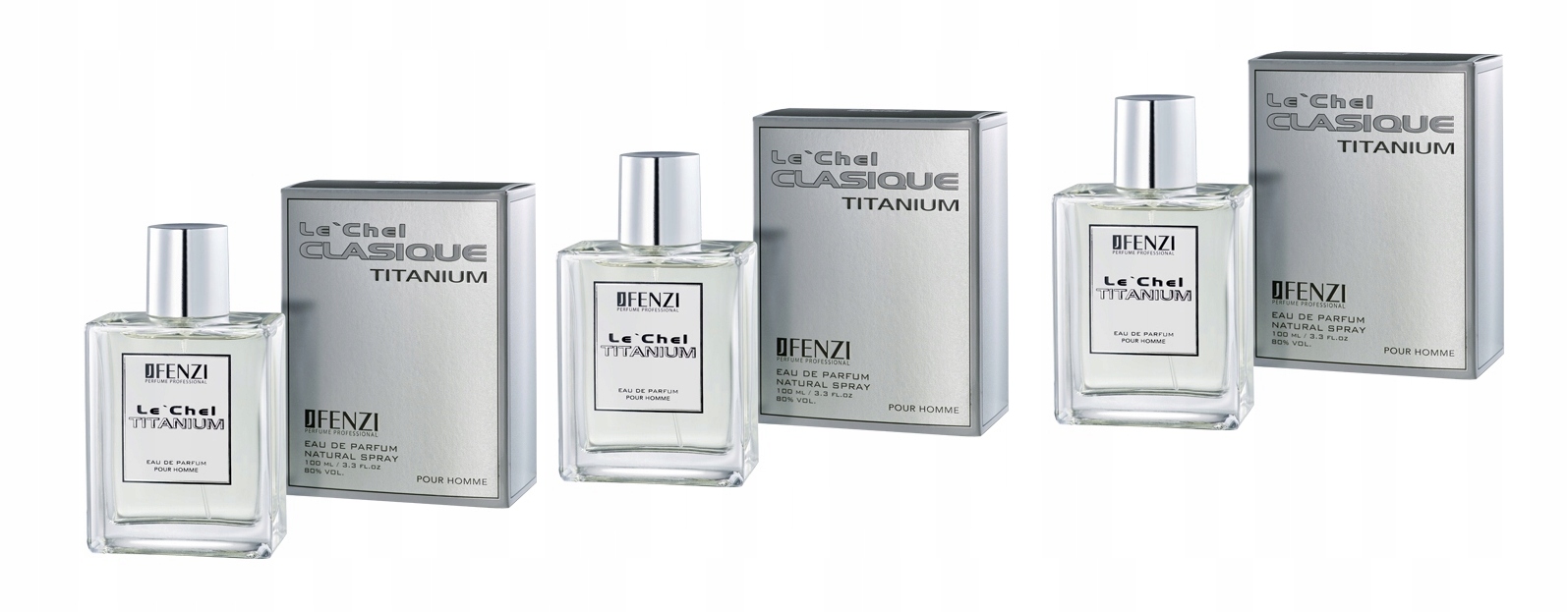 JFenzi Le'Chel Titanum 3x100 ml Edp